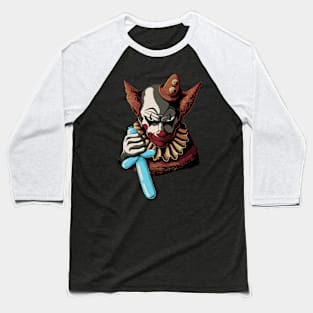 Clowns Are Evil Baseball T-Shirt